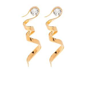 Dries Van Noten Gold Earrings Women